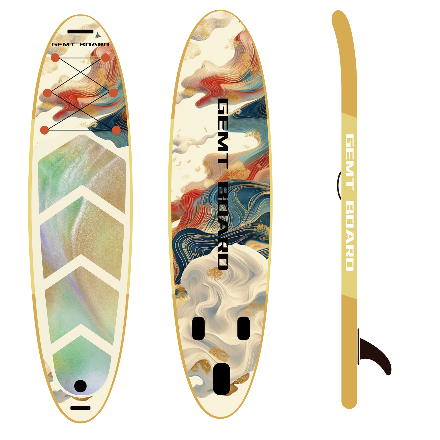GMAF020-Customized Size UV Printing Inflatable SUP Board