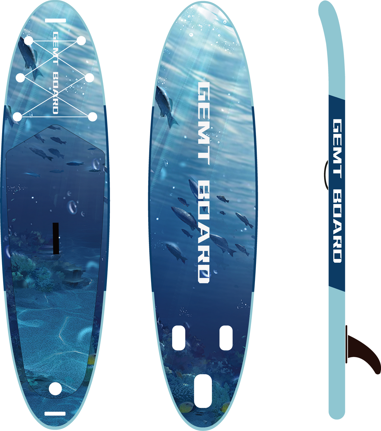 GMAF020-Customized Size UV Printing Inflatable SUP Board