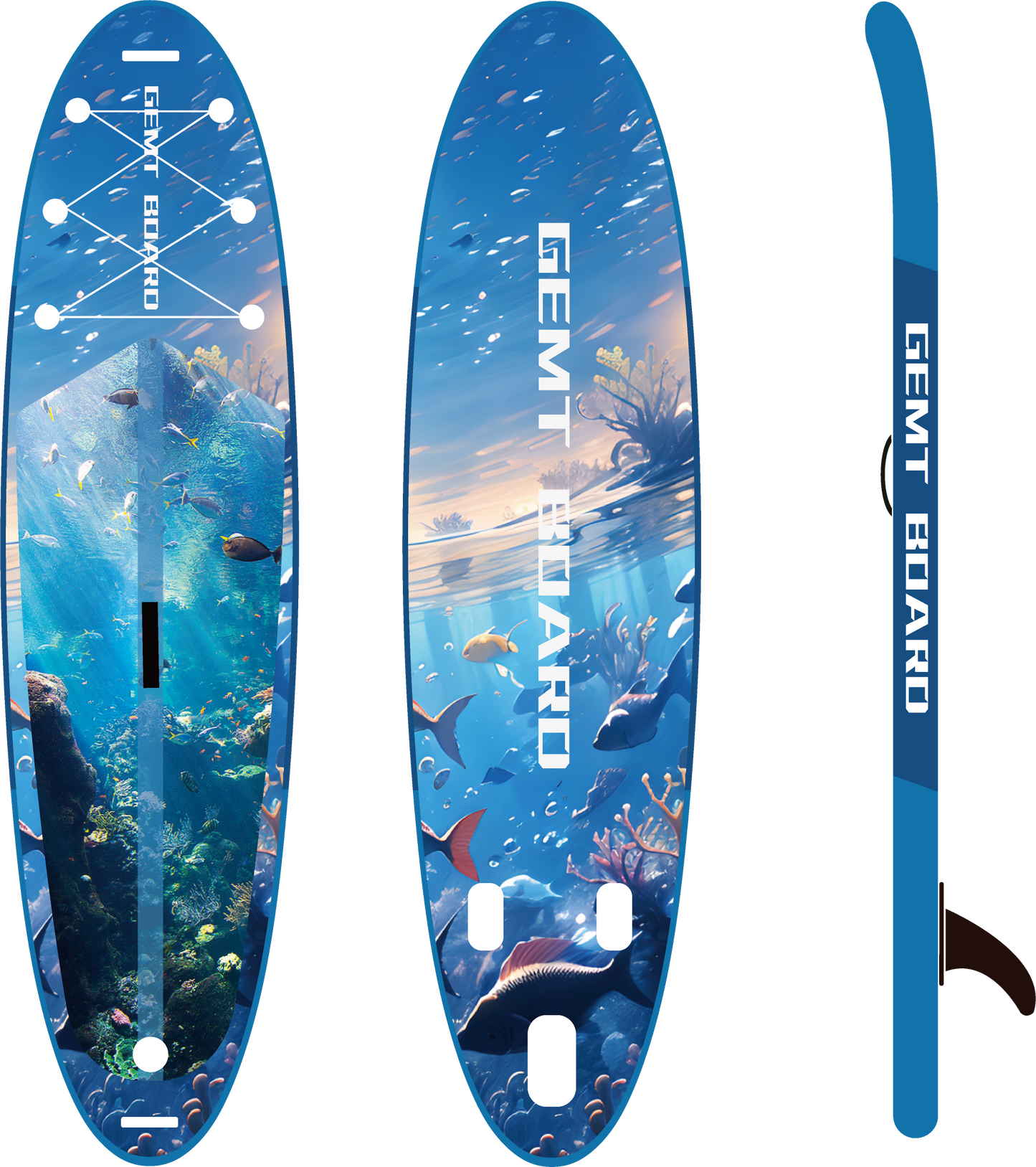 GMAF020-Customized Size UV Printing Inflatable SUP Board