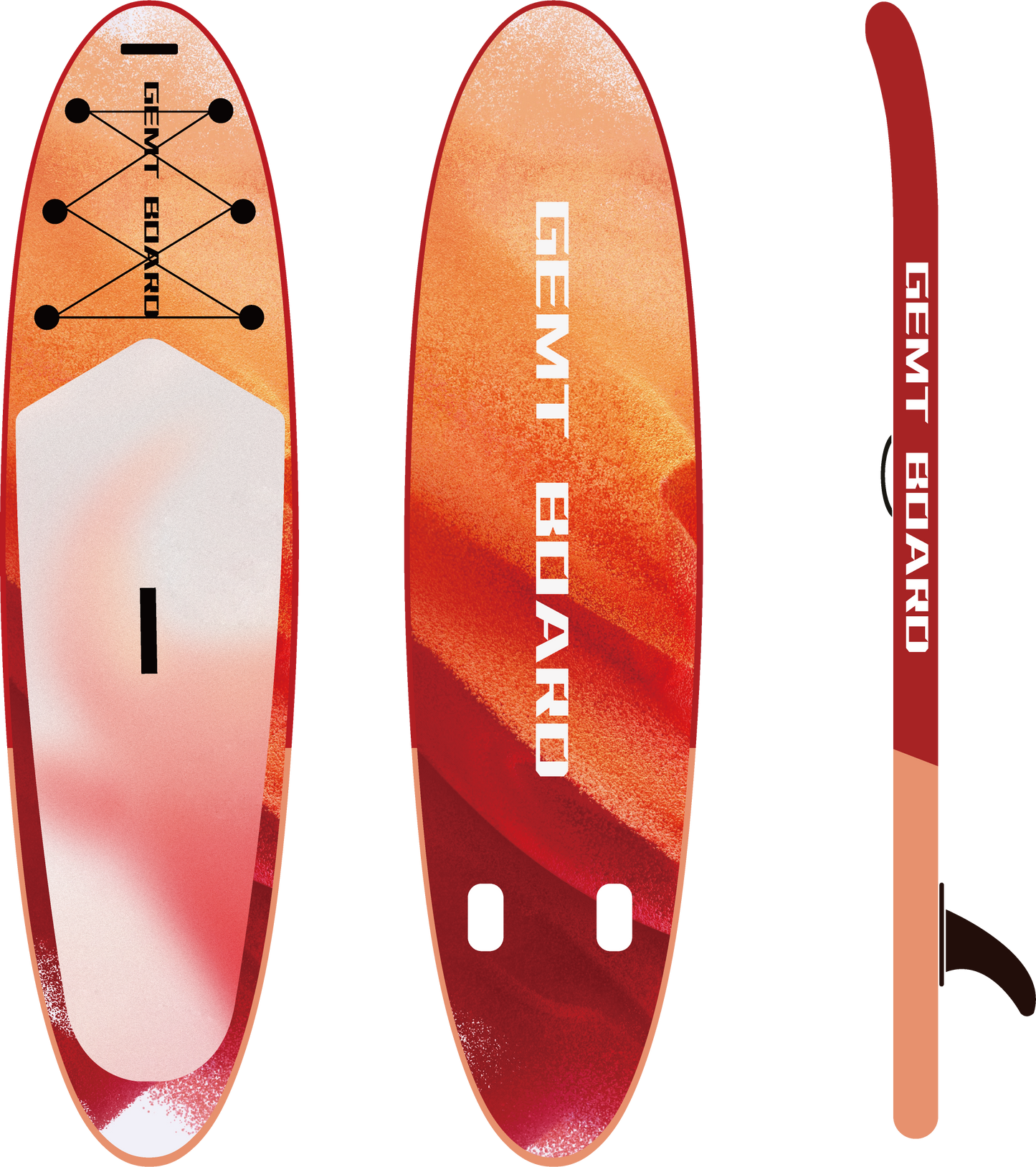GMAF020-Customized Size UV Printing Inflatable SUP Board