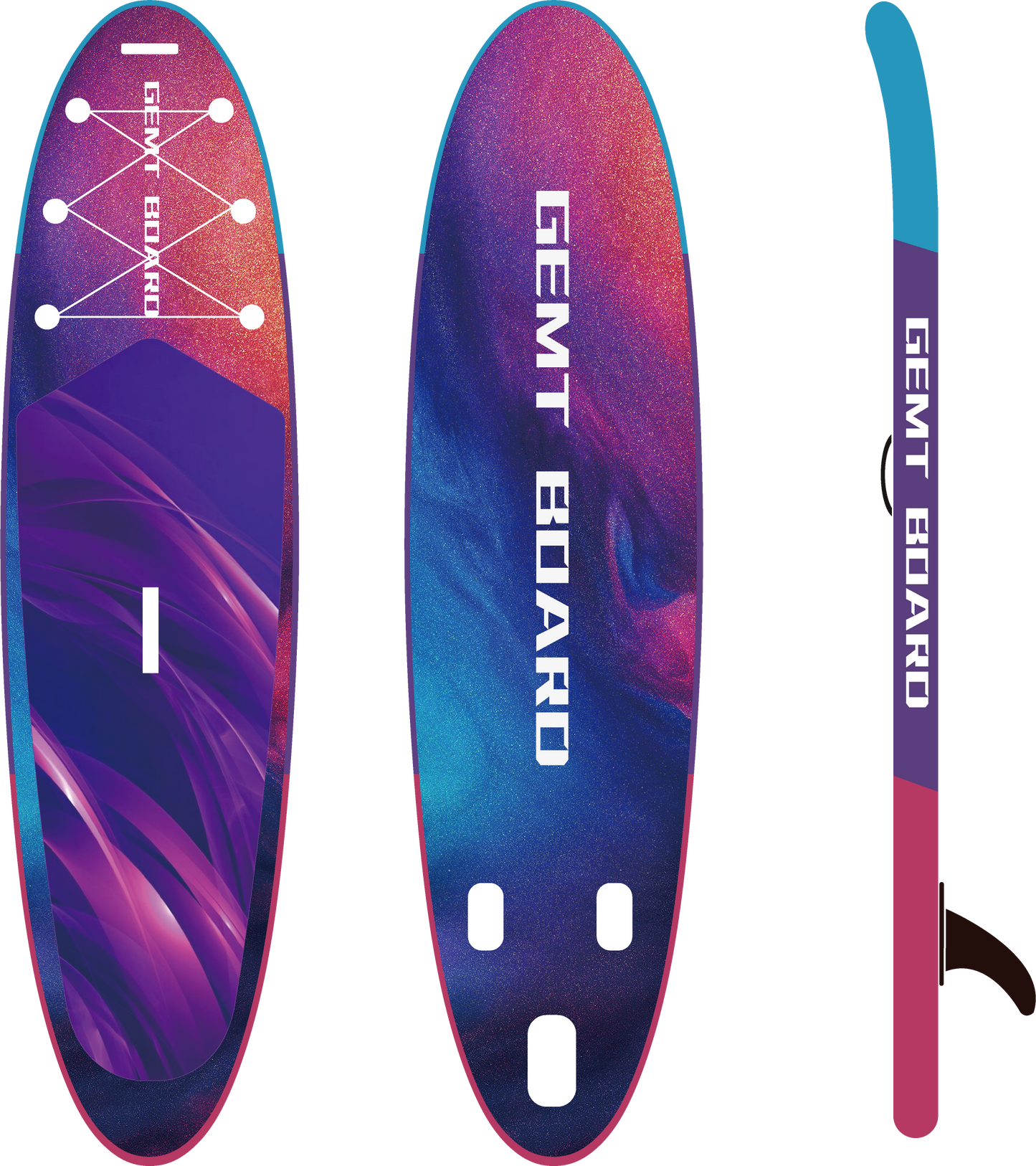 GMAF020-Customized Size UV Printing Inflatable SUP Board