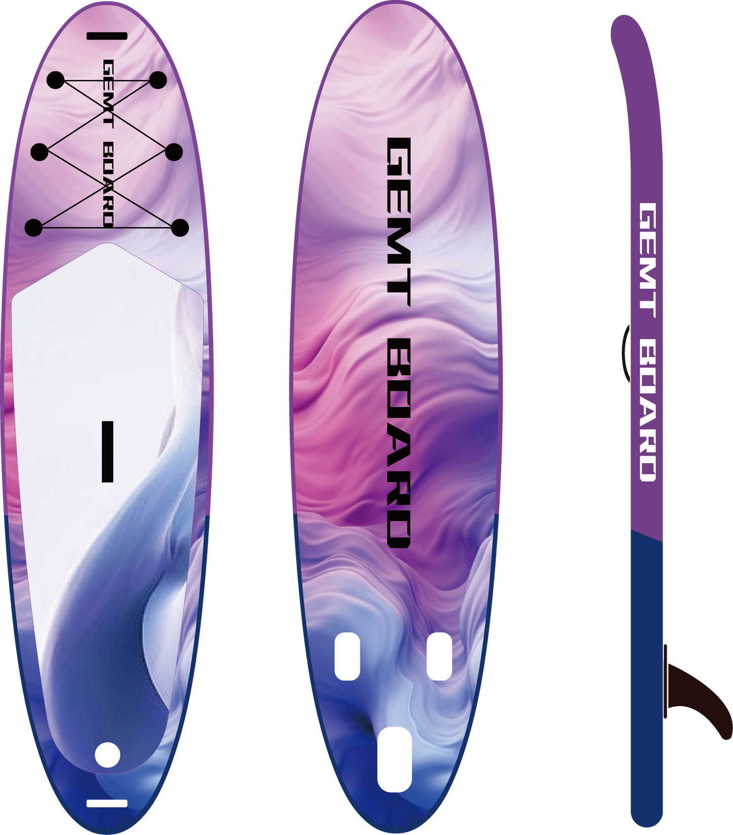GMAF020-Customized Size UV Printing Inflatable SUP Board