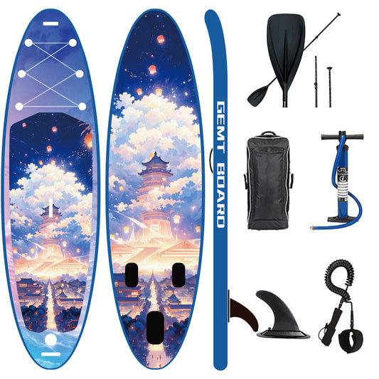 GMKF023-UV Printing Inflatable Paddle Inflatable Board For Kids