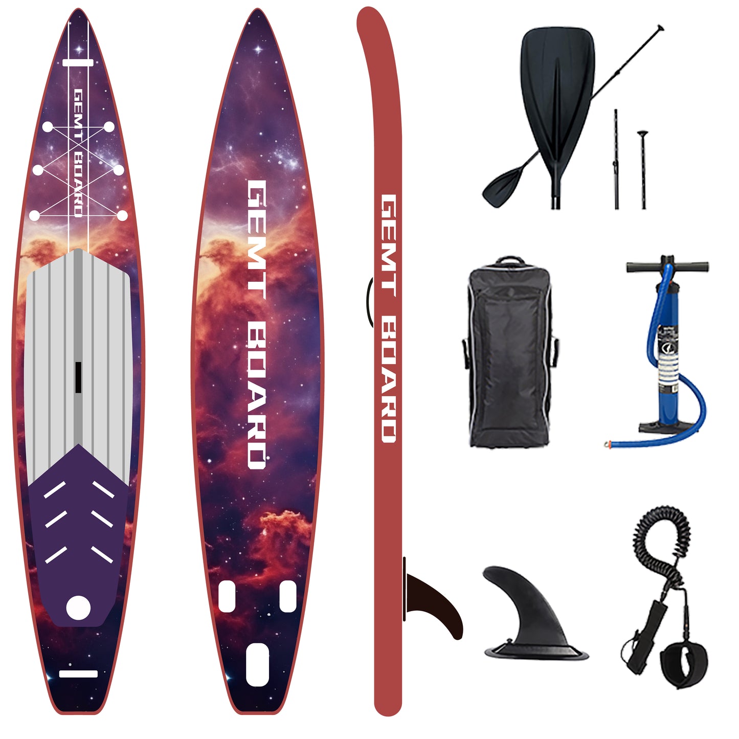 GMRF024-Racing Paddle Board Surf Inflatable Sup Board With Paddle